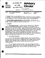 AC 9162 Use of ChildInfant Seats in Aircraft