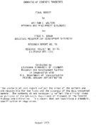 Grooving of concrete pavements  final report