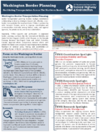 Washington Border Planning Facilitating Transportation Across the Northern Border