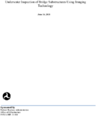 Underwater Inspection of Bridge Substructures Using Imaging Technology