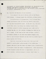 Statement of Brock Adams Secretary of Transportation Before the Senate Foreign Relations Committee Concerning the Ratification of the Panama Canal Treaty
