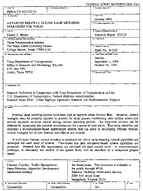 Advanced Freeway System Ramp Metering Strategies for Texas