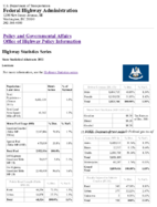 Highway Statistics Series State Statistical Abstracts 2012  Louisiana