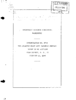 Interstate Commerce Commision Report of the Accident  Investigation Occuring on the ATLANTIC COAST LINE RAILROAD RENNERT N C