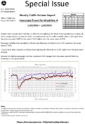 Special Issue  Weekly Traffic Volume Report Interstate Travel for Week No 4 1242022  1302022