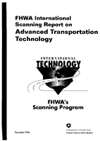 FHWA International Scanning Report on Advanced Transportation Technology