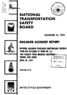 Interstate Commerce Commision Report of the Accident  Investigation Occuring on the NATIONAL RAILROAD PASSENGER CORPORATION AMTRAK EDISON NJ