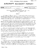 Investigation of Aircraft Accident PIPER PA22 AND OHIO NATIONAL AIR GUARD MANSFIELD OHIO 19591107