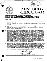 AC 9121 Inspection Schedule  for Handley Page Model Hp137