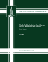 Who Do We Miss by Moving Travel Surveys Online Assessments From Vermont