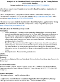 Analysis of an IncentiveBased Smartphone Application for Young Drivers supporting datasets