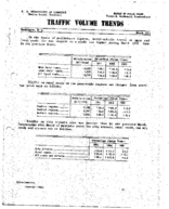 Traffic Volume Trends March 1951
