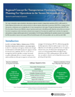 Regional concept for transportation operations fosters planning for operations in the Tuscon metropolitan area  operationfocused planning for operations