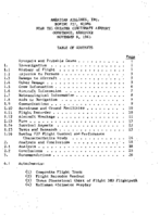 Investigation of Aircraft Accident AMERICAN AIRLINES CONSTANCE KENTUCKY 19651108