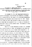 Interstate Commerce Commission Report of the Accident  Investigation Occurring on the PENNSYLVANIA RAILROAD LARIMER PA