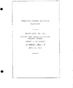 Interstate Commerce Commision Report of the Accident  Investigation Occuring on the CHICAGO ROCK ISLAND AND PACIFIC RAILWAY KREMLIN OK