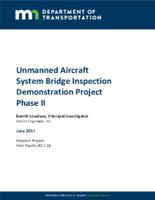 Unmanned aircraft system bridge inspection demonstration project phase II final report