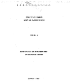 Survey of Study and Development Needs of the Aviation Industry