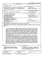 Effects of Highway Construction and Operation on Water Quality and Quantity in an Ephemeral Stream in the Austin Texas Area