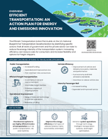 Overview Efficient Transportation An Action Plan for Energy and Emissions Innovation