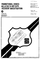 Promotional Issues Related to OffSite Accident Investigation