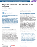 HighVolume Road Diet Success in Los Angeles