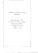 Interstate Commerce Commision Report of the Accident  Investigation Occuring on the UNION PACIFIC RAILROAD GRAHAM OREG