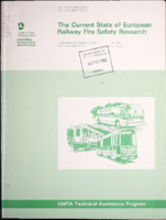 The Current State of European Railway Fire Safety Research