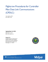 Flightcrew Procedures for Controller Pilot Data Link Communications CPDLC