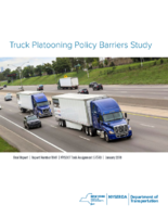 Truck Platooning Policy Barriers Study