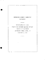 Interstate Commerce Commision Report of the Accident  Investigation Occuring on the GRAND TRUNK WESTERN RAILROAD SMITHS CREEK MI