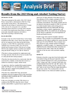 Results from the 2023 Drug and Alcohol Testing Survey Analysis Brief