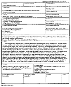 Evaluation of Financing Alternatives for Texas Transportation