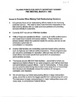 Deputy Secretary of Transportation Mortimer Downey Speeches March 1995