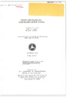 Dynamic Centralized and Decentralized Control Systems