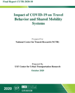 Impact of COVID19 on Travel Behavior and Shared Mobility Systems