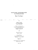Leastcost transportation planning in ODOT  phase 2 final report