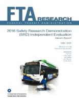 2016 Safety Research Demonstration SRD Independent Evaluation Interim Report