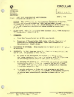 Circular re Urban Mass Transportation Administration Programs and OrganizationVolume UMTA C 11501A