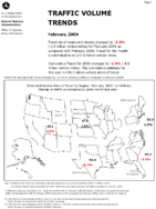 Traffic Volume Trends February 2009