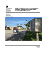 LongTerm Effect of Photo EnforcementBased Education on Vehicle Driver Behavior at a HighwayRail Grade Crossing