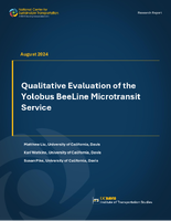 Qualitative Evaluation of the Yolobus BeeLine Microtransit Service