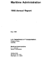 Maritime Administration 1995 Annual Report MARAD 1995