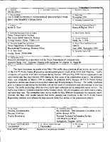 US75 North Central Expressway Reconstruction May 1994 Traffic Conditions