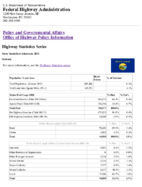 Highway Statistics Series State Statistical Abstracts 2011  Montana