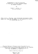 Transportation data requirements  an evaluation of manual traffic counts on primary highways