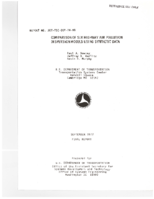 Comparison of Six Highway Air Pollution Dispersion Models Using Synthetic Data