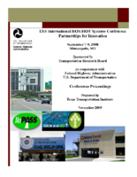 13th International HOVHOT Systems Conference Partnerships for Innovation  Conference Proceedings