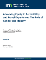 Advancing Equity in Accessibility and Travel Experiences The Role of Gender and Identity