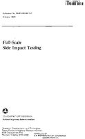 FullScale Side Impact Testing